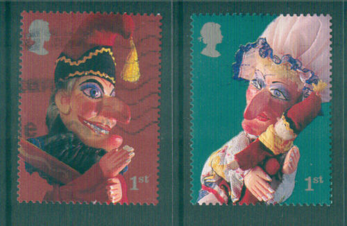 2001 GB - SG2230-31 Punch & Judy 1st Class SA Set from PM3 FU